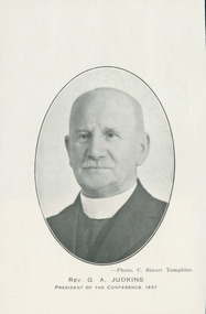 Photograph, Rev. GA Judkins President of the Conference 1937, 1937