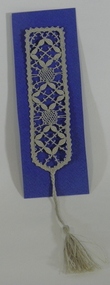 Bobbin lace bookmark, 2005