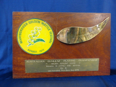Trophy, circa 1978
