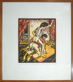 Artwork - Printmaking, 'Blind Date' by Stewart MacFarlane, 1992