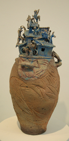 Ceramic - Artwork - Ceramics, Kurt Webb, [Whimsical Vessel] by Kurt Webb, 1988