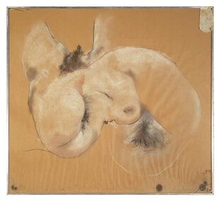 Pastel Drawing, Composite Nudes, 1975