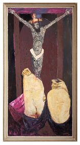 Oil Painting, The Penitents, 1967