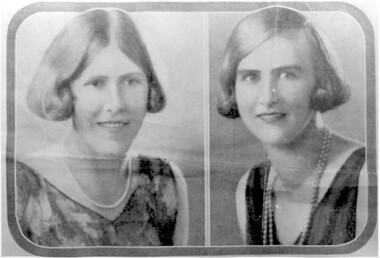 Photograph, Nancy and Hattie Steele