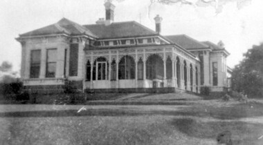 Photograph, 'Monserrat', 26A Wandsworth Road, Surrey Hills c 1888