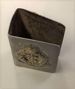 Small three sided metal box