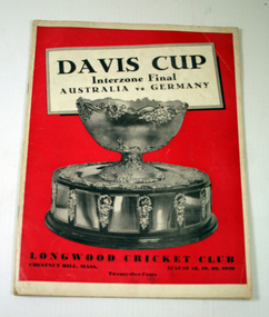 Tournament Programme, 1938