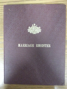 Book, Marriage Resister 1969-1984