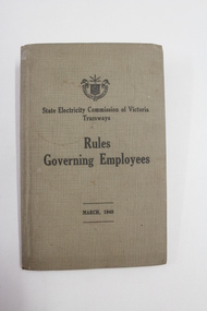 Rule Book, Rules Governing Employees, March 1948