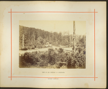 View of the Township of Fernshawe / [by] Nicholas Caire, circa 1876