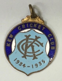 Kew Cricket Club KCC 1934-1935