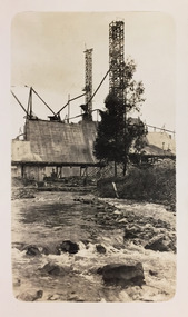 Construction of Maroondah Dam