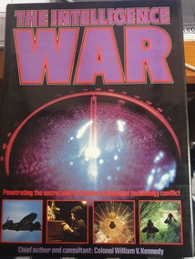 hard cover non-fiction book, Book Club Associates, The Intelligence War, 1983