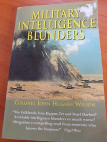 soft cover non-fiction book, Military Intelligence Blunders, 1999