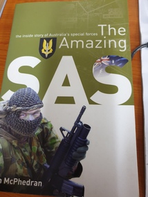 soft cover non-fiction book, The Amazing SAS, the inside story of Australia's special forces, 2005