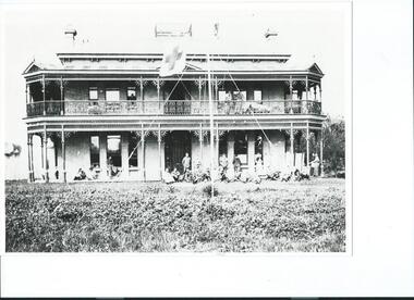 Photograph, Ashleigh as an army hospital, 1919