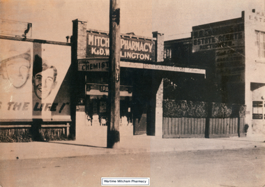 Photograph, War Time Mitcham Pharmacy, 1939 - 1945