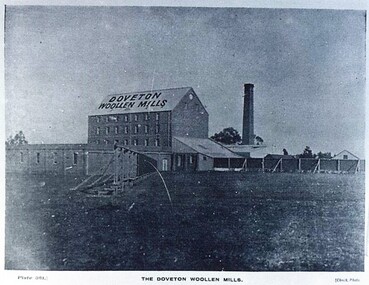 Postcard - Card Box Photographs, The Doveton Woollen Mills.  Ballarat