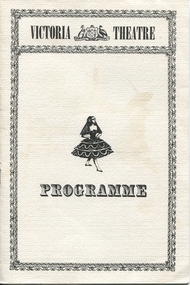 Ephemera - Program, Victoria Theatre Program, 1980s