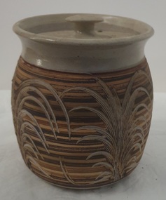 Ceramic - Domestic Ware, Lidded vessel by Wirilda, c1995