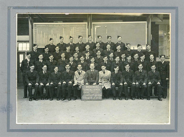 Photo, RAAF, Brunswick Technical School RAAF Fitters Course 1942, August 1942