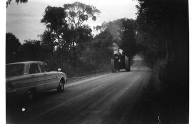 Photograph - Steam-driven tractor on Duffys Rd, Narre Warren East