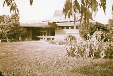 Photograph, Colanda swimming pool front entrance