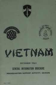 This booklet gave Armed Forces a  a detailed reference for rules and behaviour whilst serving in Vietnams