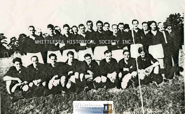Photograph - Copy, Plenty Rovers Football Team, c.1930's