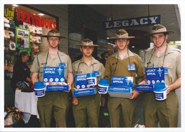 Photograph - Photo, Legacy Appeal 2004, Selling Badges, September 2004