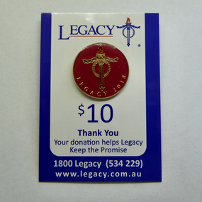 Badge, Legacy Appeal Badge 2018 - $10