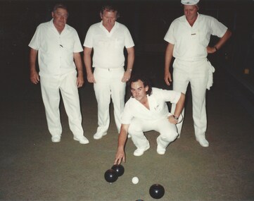 Photograph, Bowls tournament, 1990