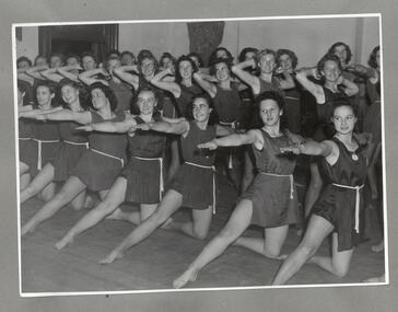 Photograph, Girls Classes 1945, 1945