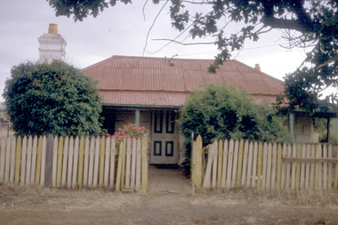 Photograph, Fanny Parker's house, 1972