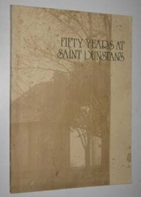 Book, Vestry of St. Dunstan's Church of England, Fifty Years at Saint Dunstan's, 1976