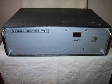 Wind Speed Recorder, "Maximum Gust Register"