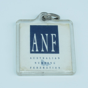 Australian Nursing Federation keyring, [1989-1995?]