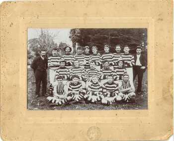 Photograph, A.E. Beseler, Parwan Football Club