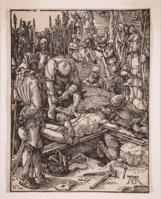 Artwork, other - Christ Nailed to the Cross c. 1504 - 1505, Albrecht Durer