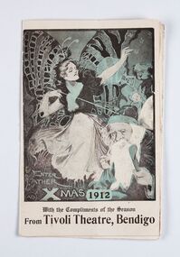 Ephemera - Advertising pamphlet, Tivoli Theatre Bendigo, 1912