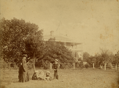 Photograph, Macvean Family at Brocklesby, 1894
