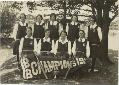 Photograph, Lauriston Baseball Team (1924)