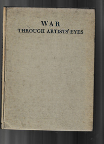 Book, John Murray, War through artists' eyes : paintings and drawings by British war artists, 1945