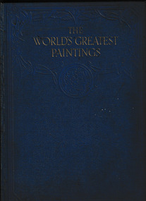Book, Odhams Press, The world's greatest paintings : selected masterpieces of famous art galleries, vol.1, 1934