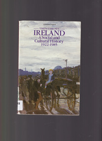 Book, Terence Brown, Ireland: A Social and Cultural History 1922-1985, 1985