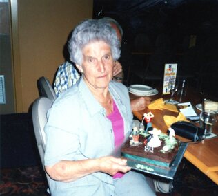 Photograph, Faye Lamb, An 80th birthday at Heidelberg Golf Club, 1997