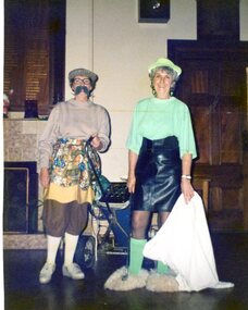 Photograph, Faye Lamb, Heidelberg Golf Club: Ladies' Christmas celebrations1992: Fancy dress, 1992