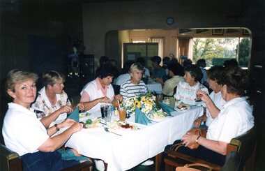 Photograph, Heidelberg Golf Club: Ladies' last guest day in the old dining room 1997, 1997