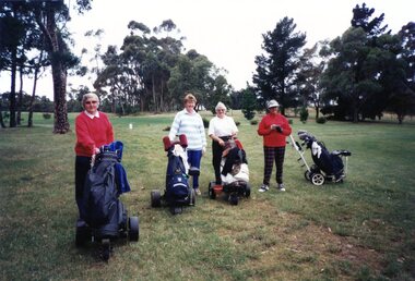Photograph, Heidelberg Golf Club: Pennant caddies, 1990s