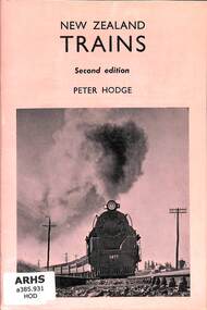 Booklet, Hodge, Peter, New Zealand Trains, 1969